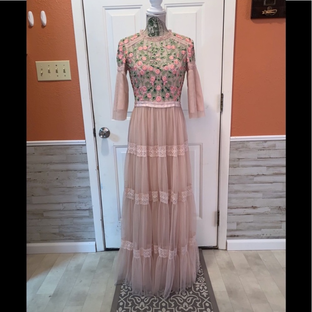 Rare Needle & Thread Embroidered Bodic… - Picture 2 of 9